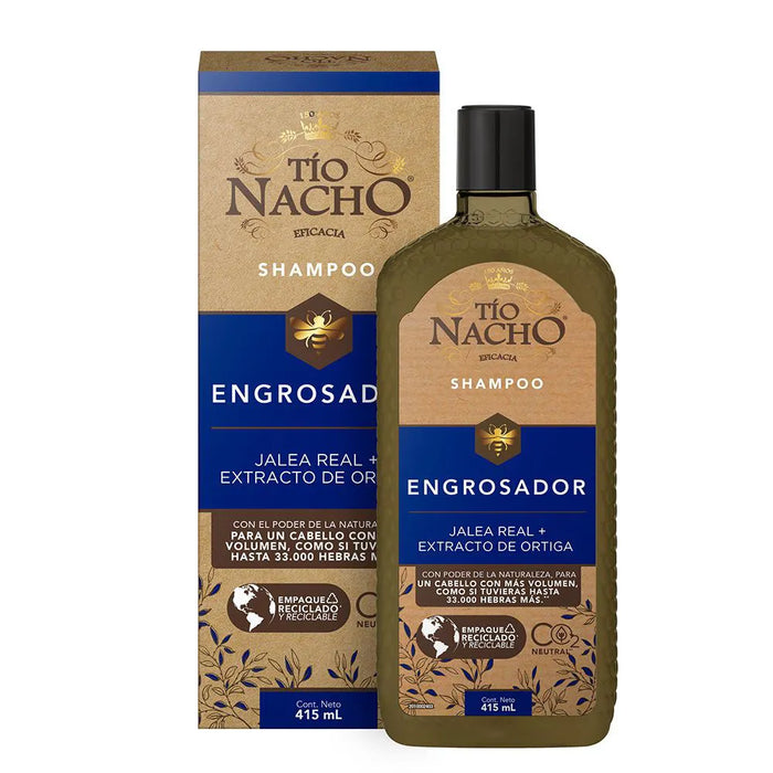 Tío Nacho Thickening Shampoo - Volumizing Formula for Strong, Thick Hair x 415 ml / 14.03 oz