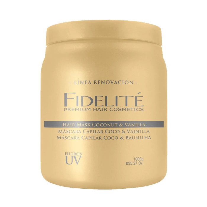 Fidelite Coconut and Vanilla Renewal Mask - 1000 g / 35.2 fl oz