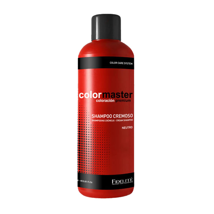 Fidelite Elevate Your Color with Color Master Shampoo - Creamy Neutrality for Vibrant Locks, 1000 ml  / 33.8 fl oz