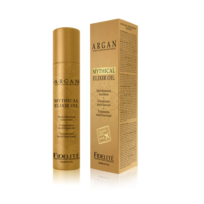 Fidelite Elevate Your Haircare with Argan Multifunction Elixir - Nourish, Shine, and Revitalize, 10 ml / 0.3 fl oz
