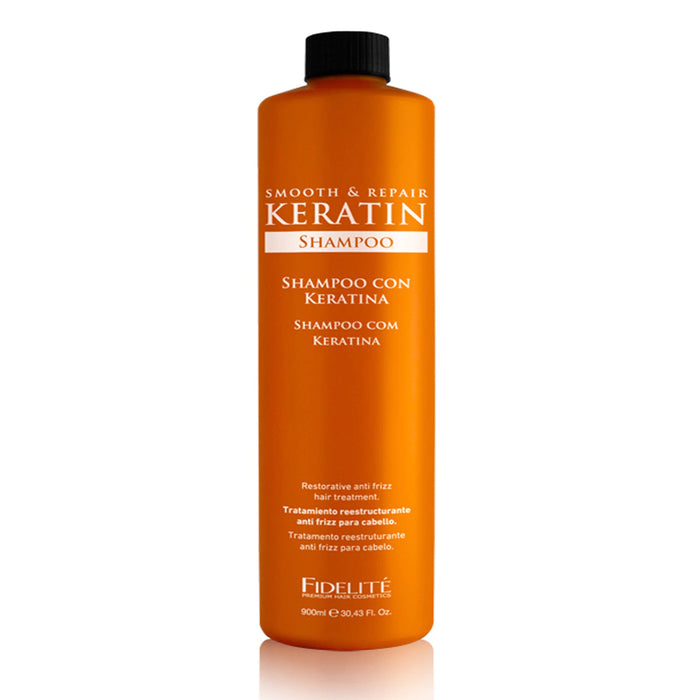 Fidelite Keratina Shampoo - Nourishing Hair Care Solution, 900 ml / 30.4 fl oz