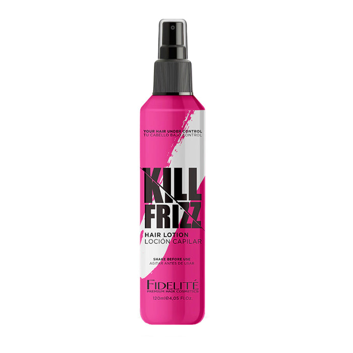 Fidelite Kill Frizz Hair Lotion - Anti-Frizz Formula, 120 ml / 4.05 fl oz
