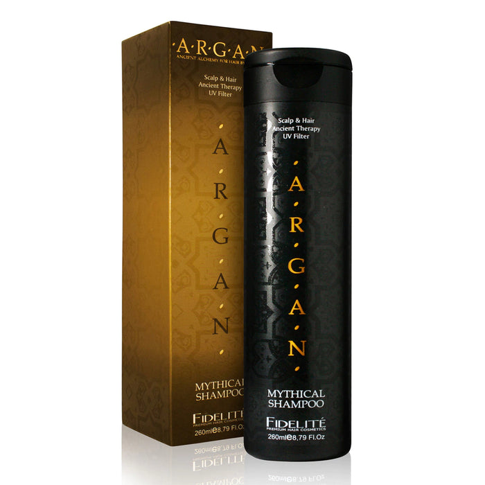 Fidelite Shampoo Argan Mythical - Nourishing Hair Care Elixir, 260 ml / 8.79 fl oz