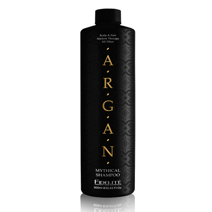 Fidelite Shampoo Argan Mythical - Nourishing Hair Elixir for All Hair Types,  900 ml / 30.4 fl oz
