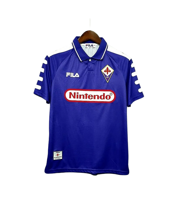 Fiorentina Home 1998/99 – Retro Jersey | Adapted Design Vintage Style