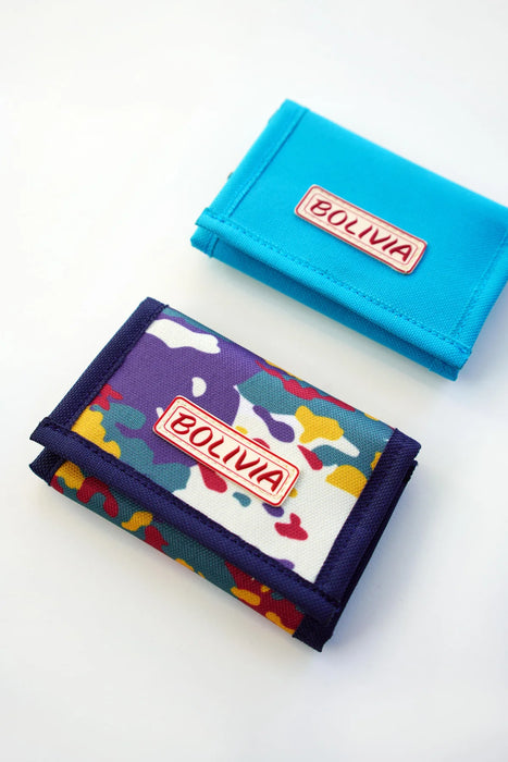 Modern Multi-Color Wallet | Rubber Print Design | Stylish and Trendy Accessory