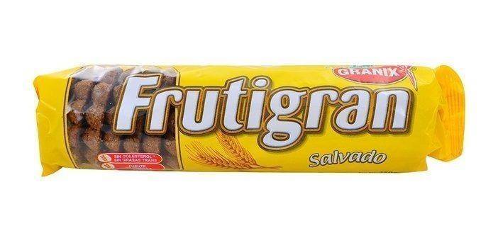 Biscoitos de Farelo Frutigran Salvado, 250 g / 8,8 oz (embalagem com 3) 