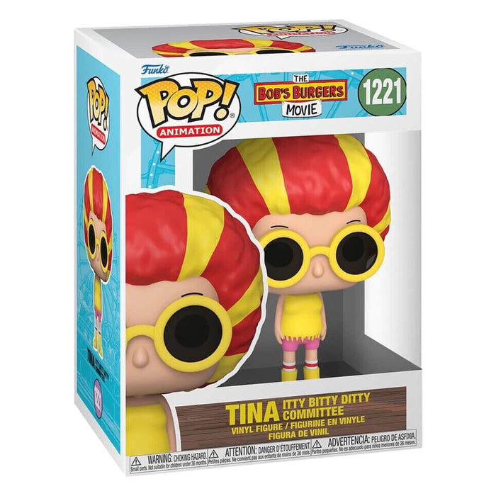 Pop - Animation The Bobs Burgers Tina # 1221 - Collectible Vinyl Figure for Fans