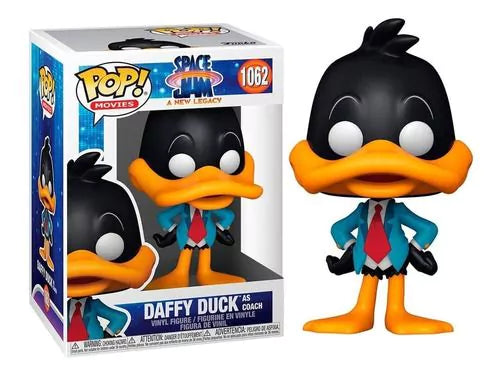 Pop - Daffy Duck # 1062 from Space Jam - Collectible Vinyl Figure for Movie Enthusiasts
