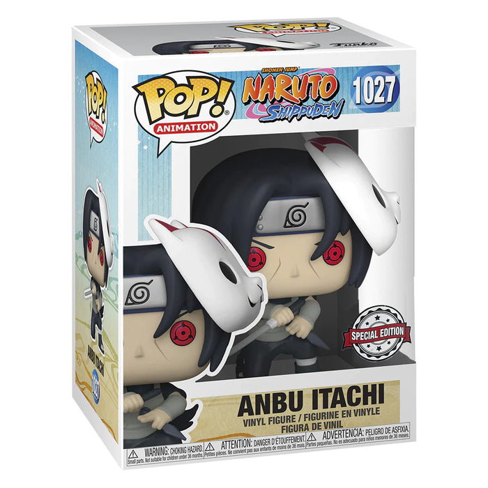 Funko Pop - ¡Lanzamiento exclusivo! Naruto Shippuden ANBU Itachi # 1027 Edición especial - Stock limitado