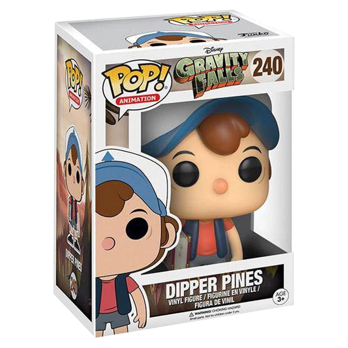 Funko Pop - Gravity Falls Dipper Pines #240 Figura coleccionable para fanáticos
