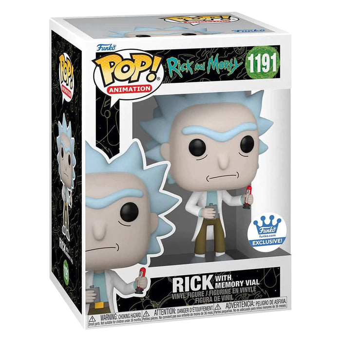 Funko Pop - Rick and Morty Rick # 1191 Edición especial - Figura coleccionable exclusiva