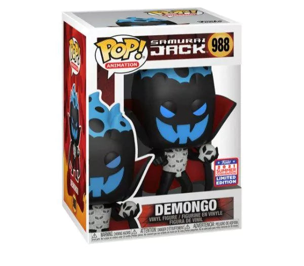 Funko Pop - Samurai Jack Demongo # 988 Figura coleccionable exclusiva 2021 - Edición limitada