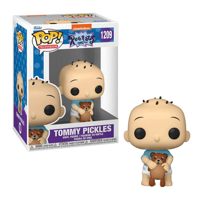 Funko Pop - Tommy Pickles # 1209 - A Nostalgic Delight for Rugrats Fans - Collectible Vinyl Figure from the Iconic Animated Series