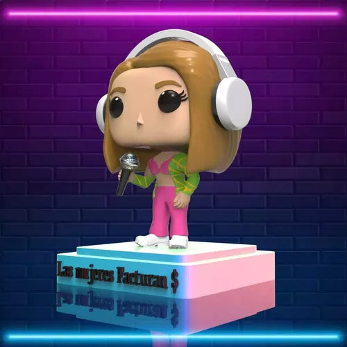 Shakira Style Sessions Bzrp Collectible Singer Figure Funko Pop Style - Limited Edition