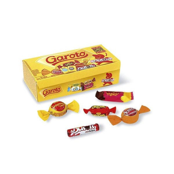 Garoto Bombones Classic Assorted Chocolate Bites Complete Box, 480 g / 1.1 lb