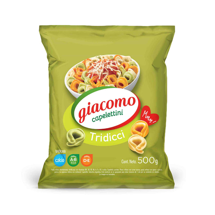 Giacomo Capelettini Tridicci Delicious Classic Pasta, 500 g / 17.6 oz bag