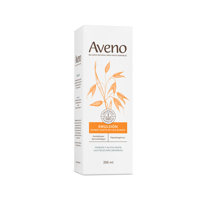 Aveno | Gluten-Free Hydration & Protection for Sensitive Skin - Body Emulsion 250 ml / 8.45 fl oz