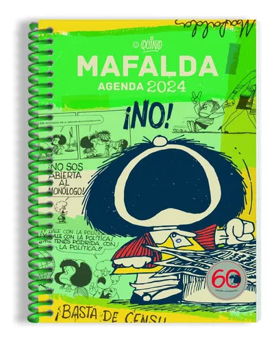 Granica Agenda 2024 - Mafalda - Feminist Weekly Planner
