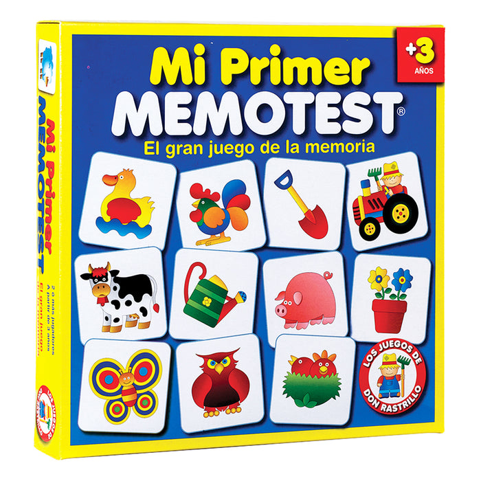 Ruibal Memotest | Kids' Board Game: My First Memo Test - Memory Game for Childs
