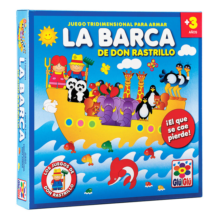 Ruibal | Don Rastrillo's Boat Adventure: Children's Board Game - Early Learning Fun, Perfect First Game for Kids!