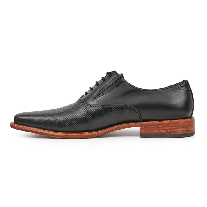 Briganti | Men's Genuine Leather Asturias Black Shoe - 100% Leather Craftsmanship, Stylish Comfort