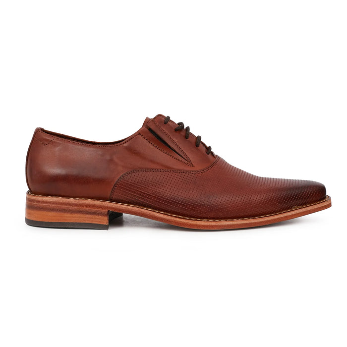 Briganti | Men's Asturias Leather Shoe - 100% Leather, Elastic Fit, Stylish Comfort for Every Occasion
