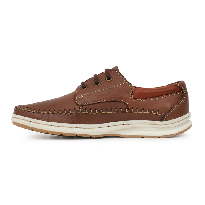 Briganti | Men's Caspio Leather Shoe - 100% Leather, Non-Slip Base, Stylish Comfort for Every Occasion