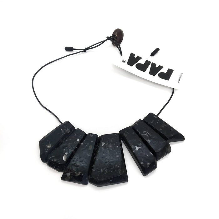 Handcrafted Papa Brand Faceted Collar - Elevate Your Everyday Style