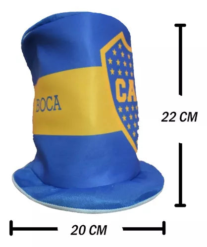 High Top Hat Boca for Party Fans Cotillion Carioca Fabric