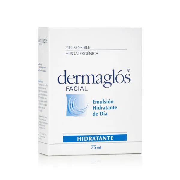 Hydrating Day Facial Dermaglós - Normal to Combination Skin Care with UVA - UVB Protection, Vitamins A & E - 75 ml