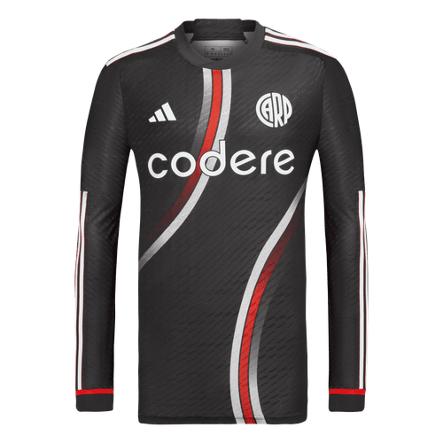 Adidas Camiseta de Fútbol Authentic River Plate 24/25 Third Kit Long Sleeve Jersey - Official CARP Soccer Gear