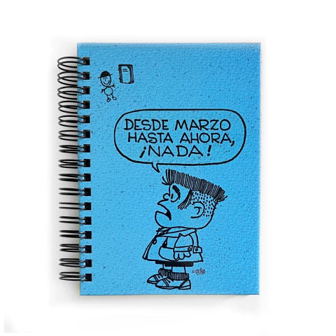 Imanías A6 Manolito Notebook - Stylish Spiral-Bound A6 Journal for Creativity and Organization