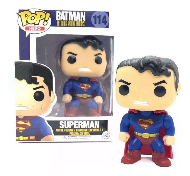 Imported Superman Pop Figure - Clark Kent with Kryptonite - Collectible Toy