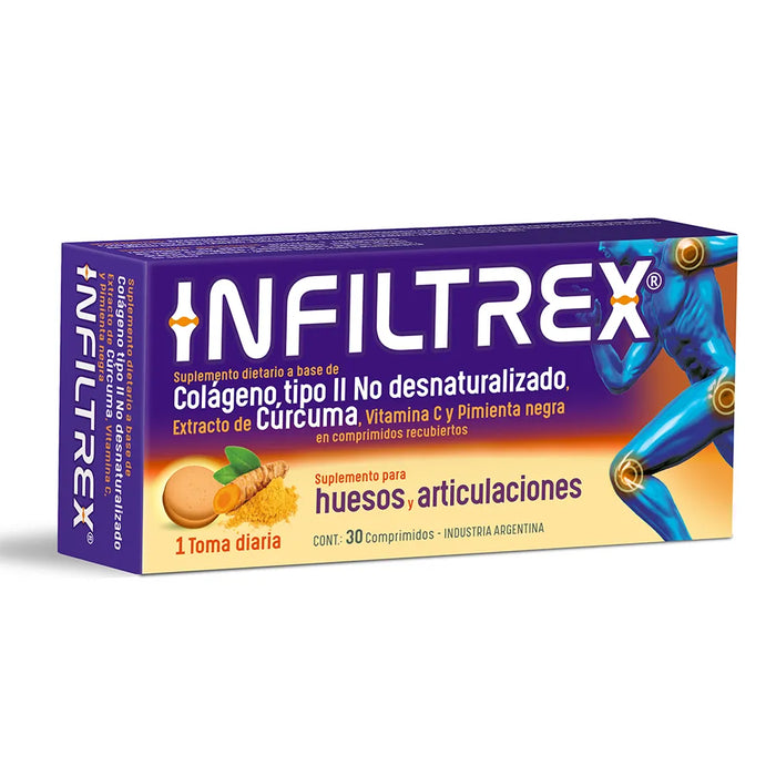 Infiltrex Dietary Supplement - 30 Count, Enhances Rigidity and Flexibility