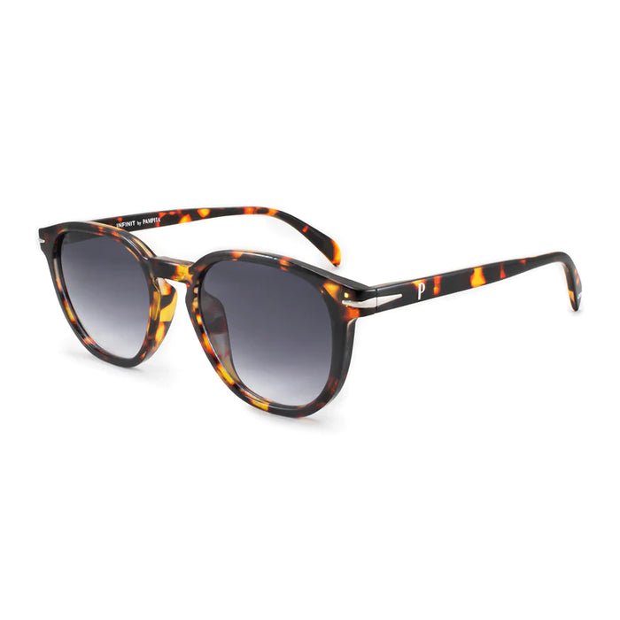 Infinit | Pampita's Recife Carey Sunglasses - Stylish Gray Degrade Lens, UV Protection, Trendy Eyewear