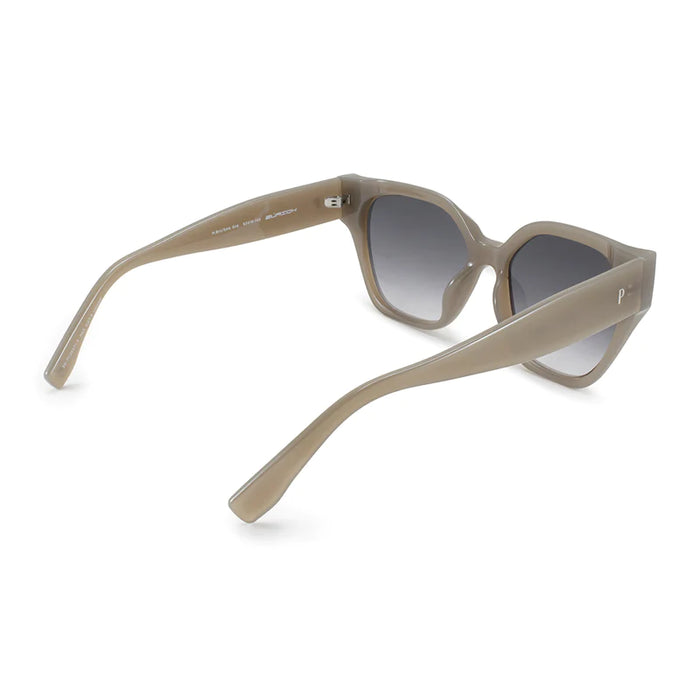 Infinit |  Pampita's Zurich Milky Brown Sunglasses - Stylish Gray Degrade Lens, UV400 Protection, Trendy Eyewear