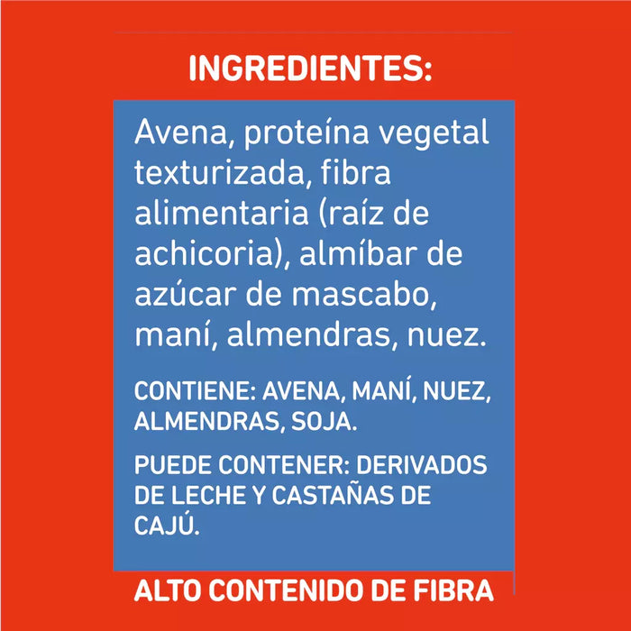 Íntegra Barritas Almendra y Nuez Natural Almond & Nuts Nutritive Bars Sweetened with Honey (box of 10 bars)