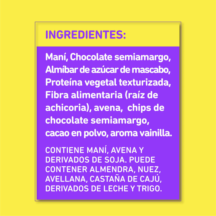 Íntegra Chocolate Peanut Base Bars - Nutty Delightful Snacks (box of 10 bars)