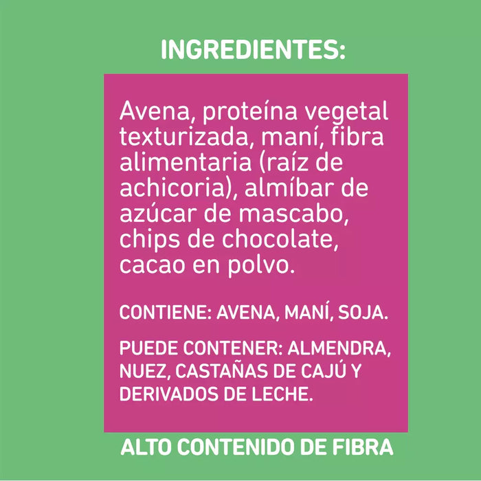 Íntegra Delicious Chocolate Oat Bars - Healthy Snacks with Rich Chocolate Flavor (box of 10 bars)