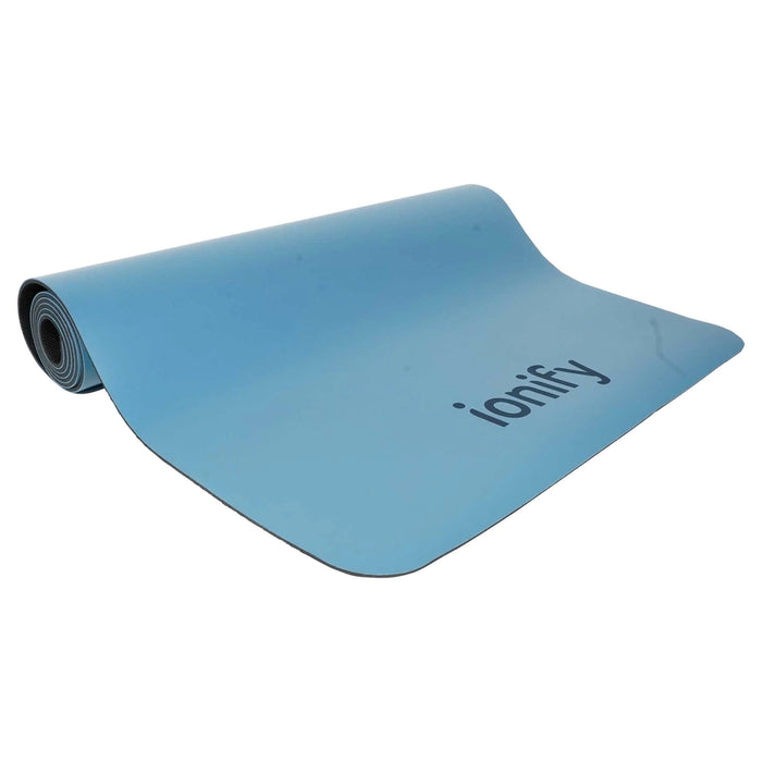 Ionify RubberMAT Yoga Mat 5mm - PU + Rubber - Pilates Fitness Gym Training