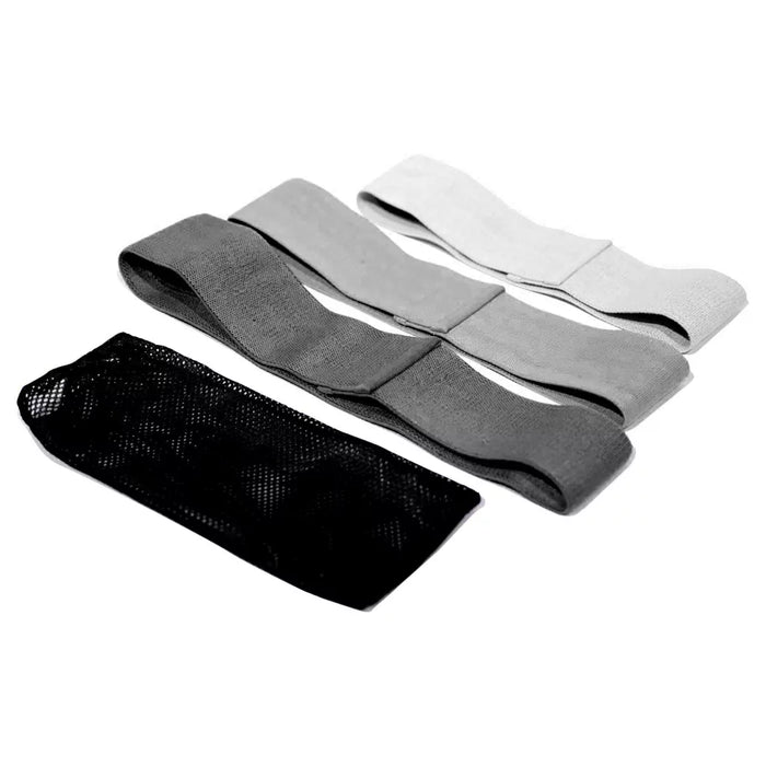 Ionify Set Kit 3 Fabric Hipbands for Glutes - Gray Hip Resistance Bands