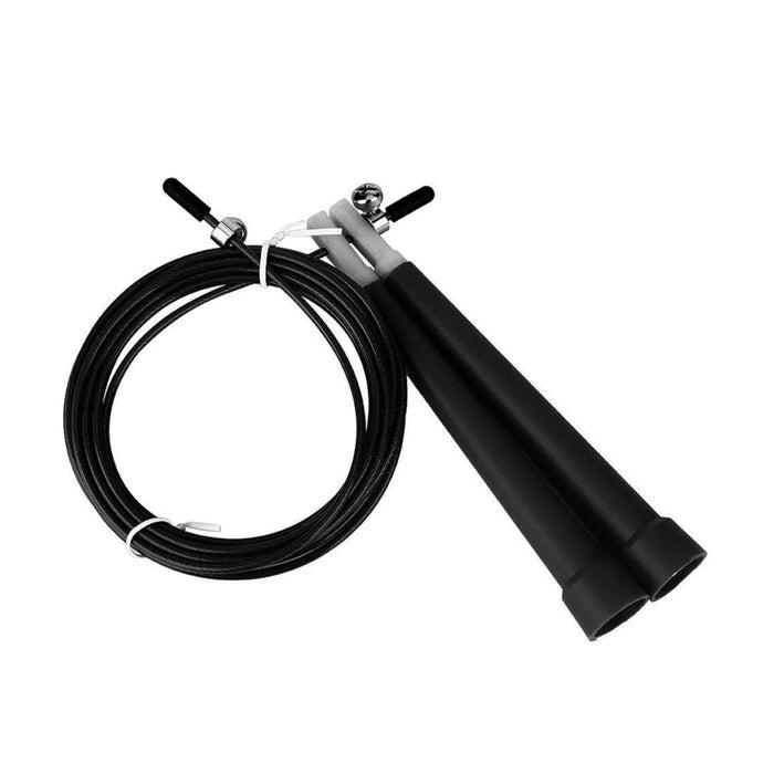 Ionify SpeedJump Adjustable Jump Rope - Gym Crossfit Boxing - Stainless Steel Cord