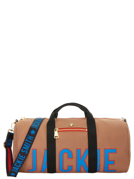 Jackie Smith - DEAR | Everyday Comfort and Practicality Weekender Bag in Honey with Orange Accents