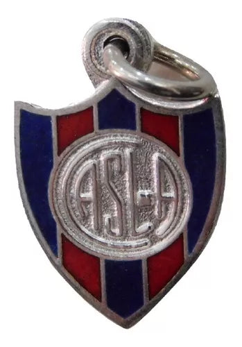 Joyas Bávaro - Exquisite 925 Sterling Silver Enameled San Lorenzo Shield