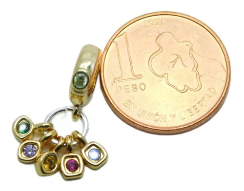 Joyas Bávaro Silver 925 Infinity Gauntlet Charms for Pandora - Gemstones Collection