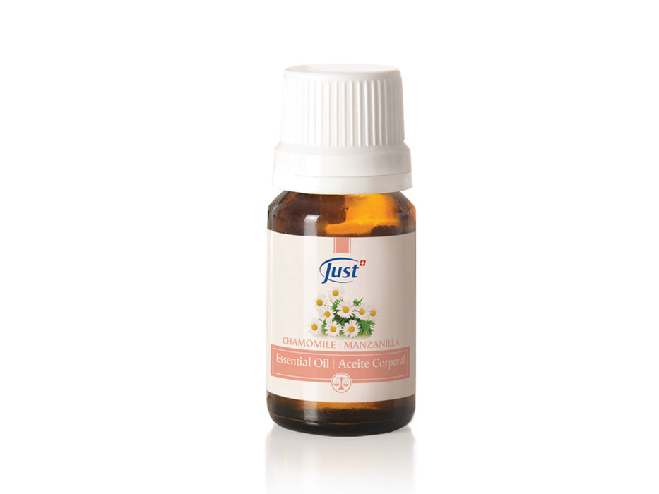Just | Chamomile Essential Oil: Fruity Aroma for Natural Comfort - Dermatologically Tested | 10 ml / 0.33 fl oz