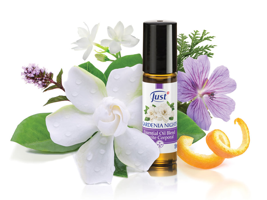 Just | Gardenia Blend Essential Oil - Dermatologically Tested , Floral Harmony | 10 ml - 0.33 fl oz