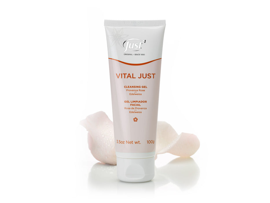 Just | Vital Cleansing Gel - Skin Care Essential for Clean, Healthy Skin | 100 g - 3.5 oz