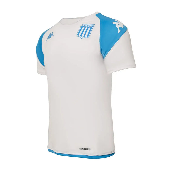 Kappa 2024 White Unisex Training Shirt - Official Racing Club Merchandise